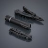Optima Multiset : multitool, couteau de secours et petite lampe torche