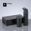 Scandic Drinking Set : mug isotherme 350 ml et gourde en acier 750 ml