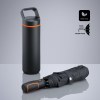 Outdoor Set : gourde en acier 650 ml et parapluie automatique
