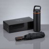 Outdoor Set : gourde en acier 650 ml et parapluie automatique