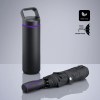 Outdoor Set : gourde en acier 650 ml et parapluie automatique