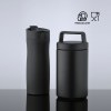 Porcelain Set : mug isotherme 630 ml et récipient alimentaire 800 ml avec revêtement en porcelaine