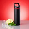 Expedition gourde en acier avec couche de cuivre, 650 ml