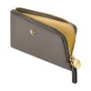 Porte-cartes zip Séraphine Taupe