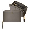Portefeuille zip Séraphine Taupe