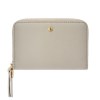 Portefeuille zip Séraphine Light Grey