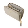 Portefeuille zip Séraphine Light Grey