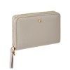 Portefeuille zip Séraphine Light Grey