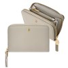 Portefeuille zip Séraphine Light Grey