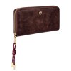 Portefeuille voyage Philomène Burgundy
