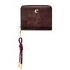 Portefeuille avec flap Philomène Burgundy