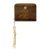 Portefeuille avec flap Philomène Camel