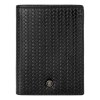 Porte-cartes Double Interlace Black