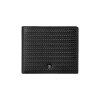 Portefeuille-cartes Interlace Black