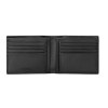 Portefeuille-cartes Interlace Black