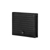 Portefeuille-cartes Interlace Black