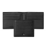 Portefeuille-cartes Interlace Black