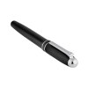 Stylo plume Classicals Brushed Black & Chrome