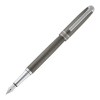 Stylo plume Classicals Brushed Gun & Chrome