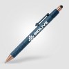 Stylo Antistress Nora en Plastique Recyclé avec Stylet (+Sérigraphie)