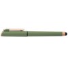 Stylo gel stylet York, plastique recyclé, finition bronze (+Sérigraphie)