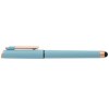 Stylo gel stylet York, plastique recyclé, finition bronze (+Sérigraphie)