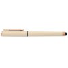 Stylo gel stylet York, plastique recyclé, finition bronze (+Sérigraphie)