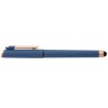 Stylo gel stylet York, plastique recyclé, finition bronze (+Sérigraphie)