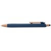 Stylo bille stylet York, plastique recyclé, finition bronze (+Sérigraphie)
