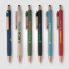 Stylo bille stylet York, plastique recyclé, finition bronze (+Sérigraphie)