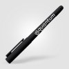 Stylo gel Aeris, plastique recyclé, monochrome (+Sérigraphie)
