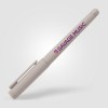 Stylo gel Aeris, plastique recyclé, monochrome (+Sérigraphie)
