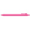 Stylo Bloom en plastique recyclé avec corps soft-touch et mécanisme rétractable (+Sérigraphie)
