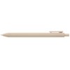 Stylo Bloom en plastique recyclé avec corps soft-touch et mécanisme rétractable (+Sérigraphie)