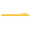 Stylo Bloom en plastique recyclé avec corps soft-touch et mécanisme rétractable (+Sérigraphie)