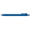 Stylo Bloom en plastique recyclé avec corps soft-touch et mécanisme rétractable (+Sérigraphie)