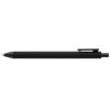 Stylo Bloom en plastique recyclé avec corps soft-touch et mécanisme rétractable (+Sérigraphie)