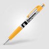 Stylo Smoothy en plastique recyclé avec grip coloré (+Sérigraphie)