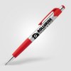 Stylo Smoothy en plastique recyclé avec grip coloré (+Sérigraphie)