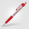 Stylo Smoothy en plastique recyclé avec grip coloré (+Sérigraphie)