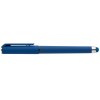 Stylo Islander en plastique recyclé avec grip gel monochrome (+Sérigraphie)