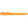 Stylo Islander en plastique recyclé avec grip gel monochrome (+Sérigraphie)
