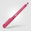 Stylo Islander en plastique recyclé avec grip gel monochrome (+Sérigraphie)