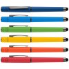 Stylo Tavi en plastique recyclé avec stylet et fidget spinner à encre gel (+Sérigraphie)