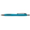 Stylo Avalon en plastique recyclé avec finition pierre et stylet (+4 Colour Inkjet)