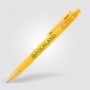 Stylo Jutta en plastique recyclé avec finition transparente (+4 Colour Inkjet)