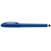 Stylo Prism en plastique recyclé avec stylet, boule anti-stress et encre gel (+Sérigraphie)