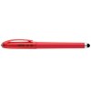 Stylo Prism en plastique recyclé avec stylet, boule anti-stress et encre gel (+Sérigraphie)