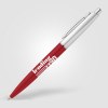 Stylo Natori en plastique recyclé avec finition chromée (+Sérigraphie)