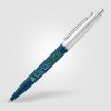 Stylo Natori en plastique recyclé avec finition chromée (+Sérigraphie)